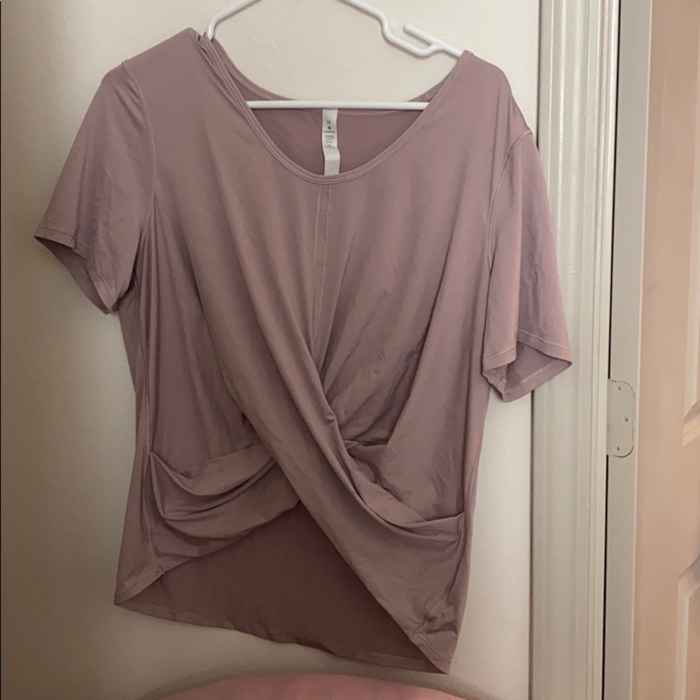 lululemon crisscross workout top